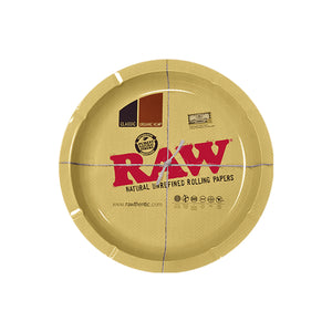 RAW ROLLING TRAY METAL ROUND