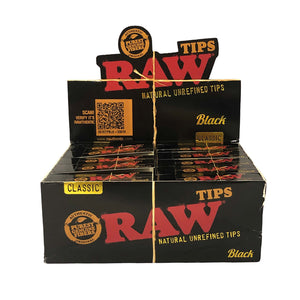 RAW BLACK TIPS BOX