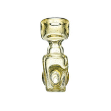 Load image into Gallery viewer, ADAMI GLASS HAND PIPE - YELLOW CLEAR
