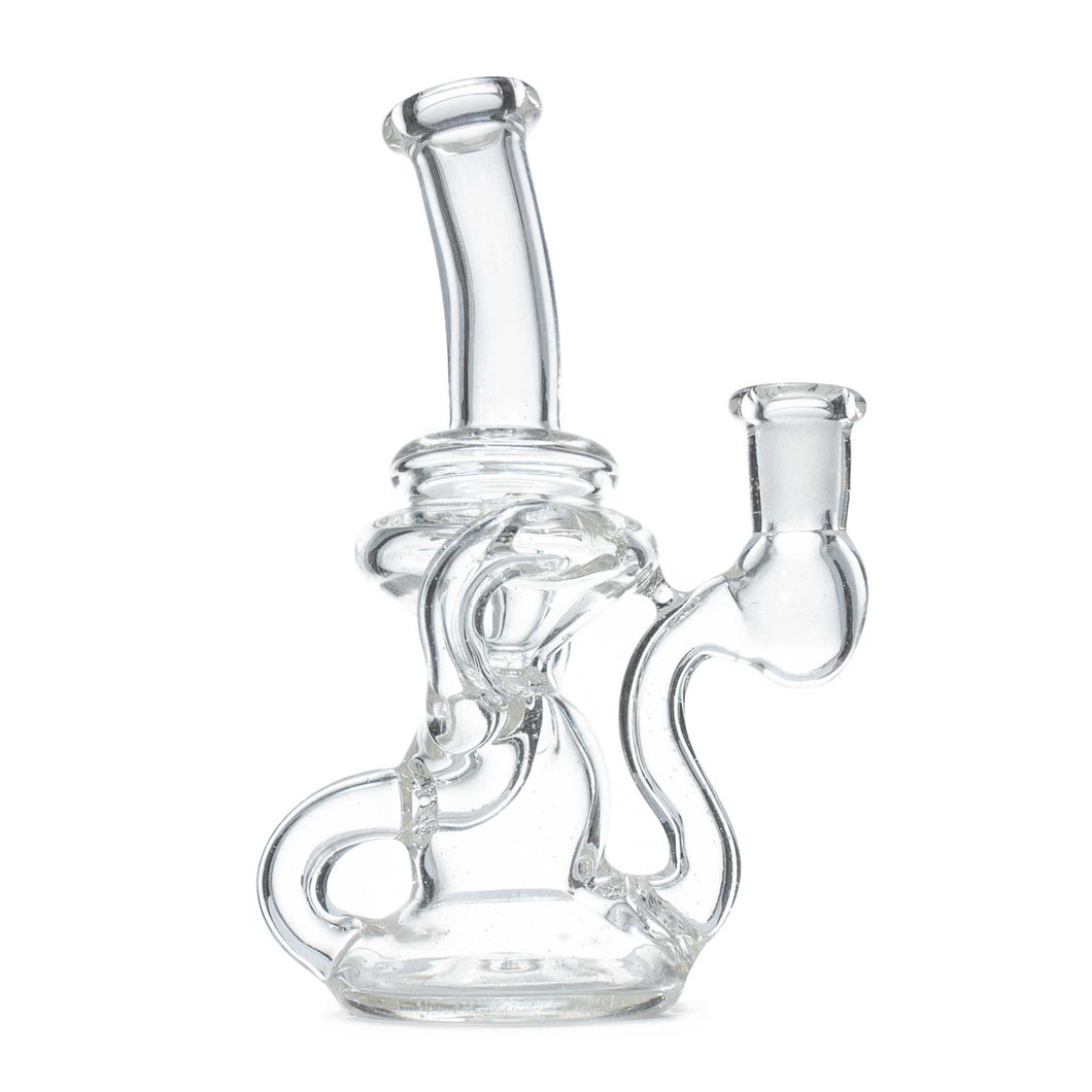 N3RD GLASS 10MM RECYCLER - CLEAR
