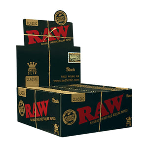 RAW KING SIZE BLACK BOX