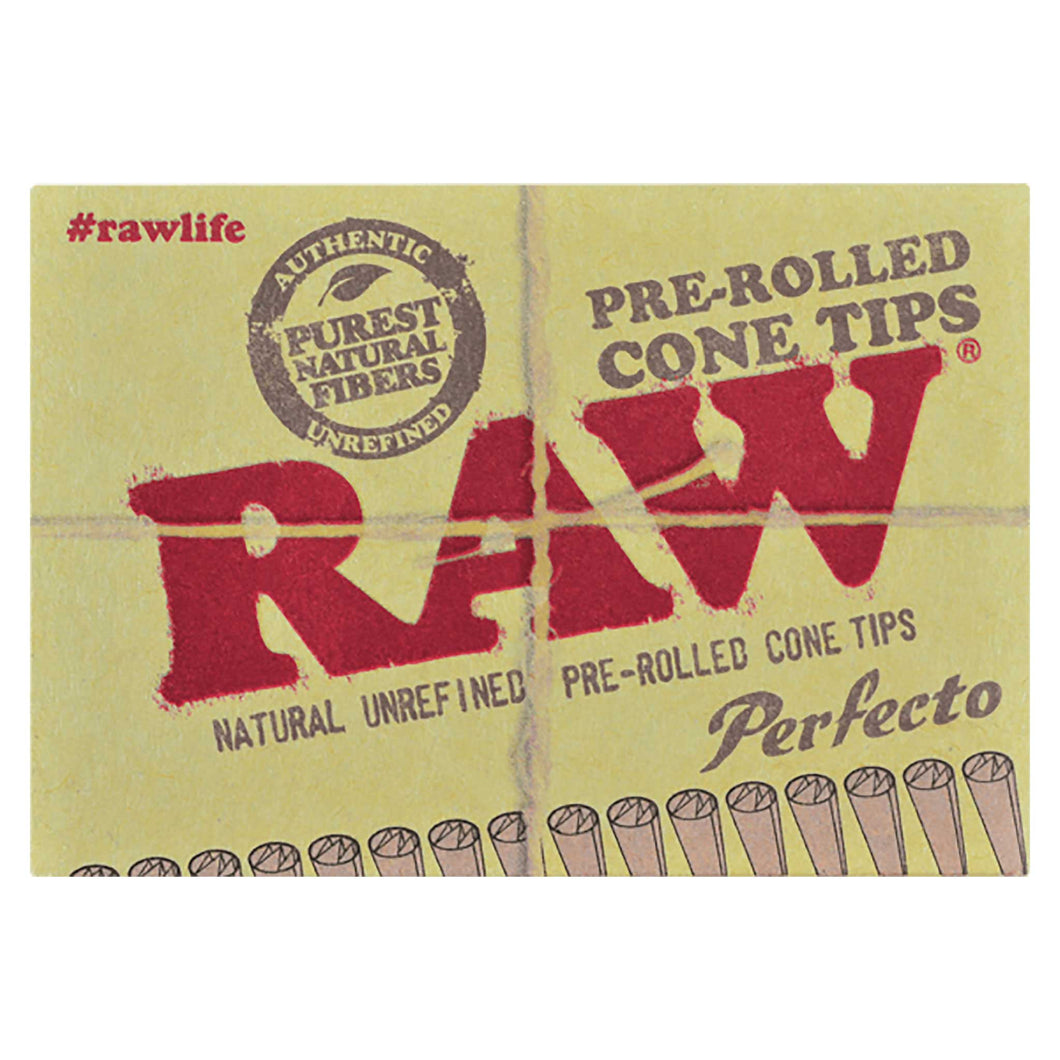 RAW PRE-ROLLED CONE TIPS PERFECTO