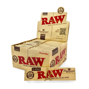 RAW CONNOISSEUR KING SIZE WITH TIPS BOX