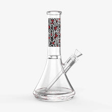 Load image into Gallery viewer, KEITH HARING GLASS WATER PIPE

