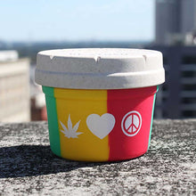 Load image into Gallery viewer, 4OZ WE&#39;D LOVE PEACE STASH RASTA
