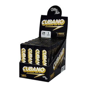 Vibes - Cubano Cones - King Size - Ultra Thin (Black) BOX