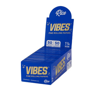 Vibes - Papers - 1 1/4 - Rice (Blue) BOX