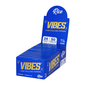 Vibes - Papers with Filters - 1 1/4 - Rice BOX